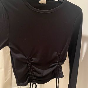 Long Sleeve Ribbed Top